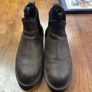 Ariat Dark Brown Steel Toe Work Boots